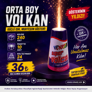 Sahne Gösteri Orta Boy Volkan